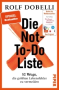 Buchcover und Innenansicht für das Buch: Die Not-To-Do-Liste