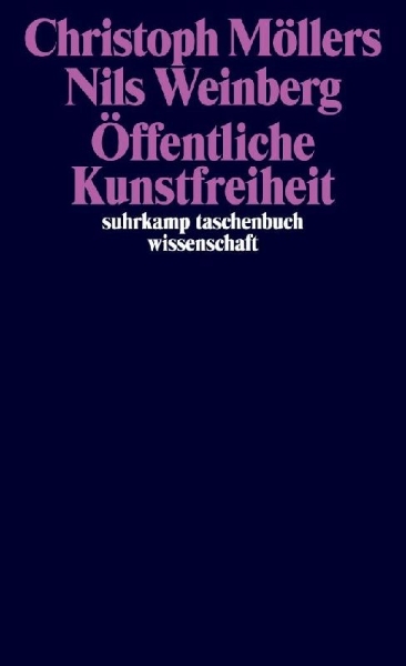 Buchcover und Innenansicht für das Buch: Öffentliche Kunstfreiheit