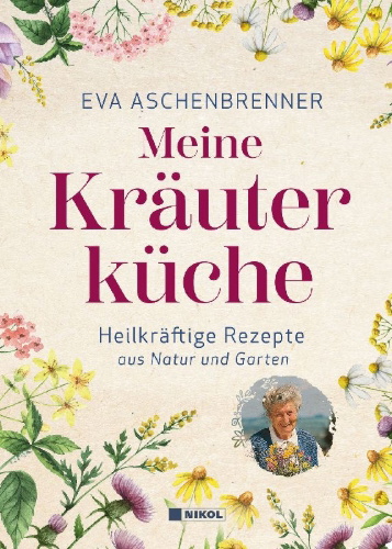 Buchcover und Innenansicht für das Buch: Meine Kräuterküche