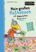 Buchcover und Innenansicht für das Buch: Mein großes Mathebuch mit Rabe Linus - 2. Klasse