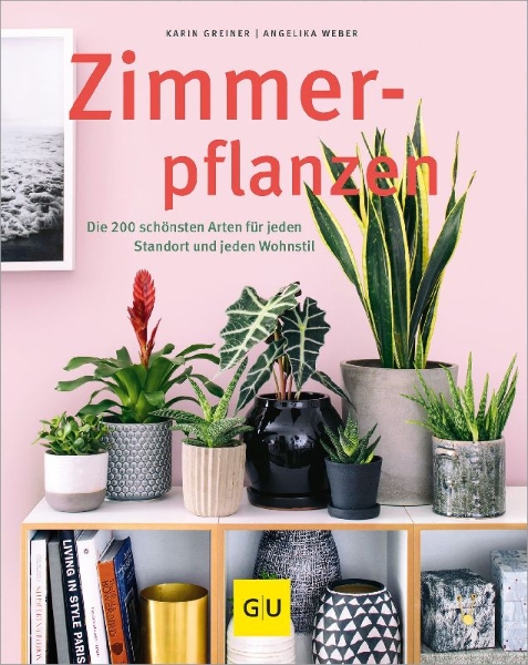 Buchcover und Innenansicht für das Buch: Zimmerpflanzen