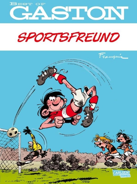 Buchcover und Innenansicht für das Buch: Gaston - Hors-série Tome 6 - Lagaffe champion !