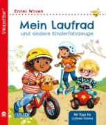 Buchcover und Innenansicht für das Buch: Unkaputtbar: Mein Laufrad und andere Kinderfahrzeuge