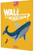Buchcover und Innenansicht für das Buch: Big Questions Answered: Are whales and dolphins smarter than humans?