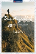 Buchcover und Innenansicht für das Buch: KOMPASS Dein Augenblick Allgäu