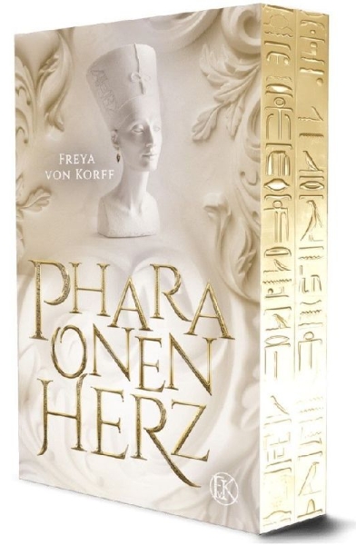 Buchcover und Innenansicht für das Buch: Pharaonenherz