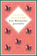 Buchcover und Innenansicht für das Buch: Eine Weihnachtsgeschichte. Schmuckausgabe mit Goldprägung