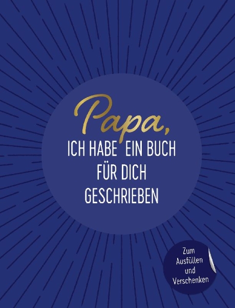 Buchcover und Innenansicht für das Buch: Papa, ich habe ein Buch für dich geschrieben