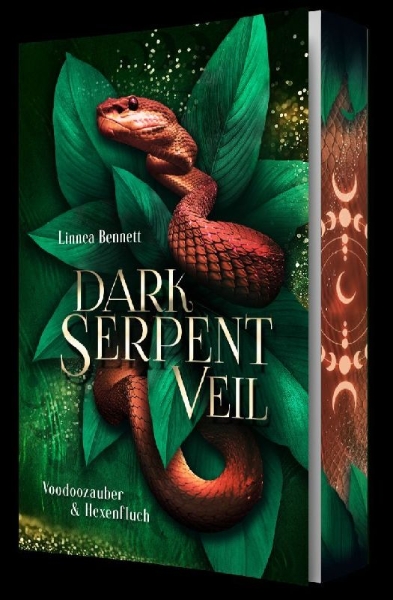 Buchcover und Innenansicht für das Buch: Dark Serpent Veil