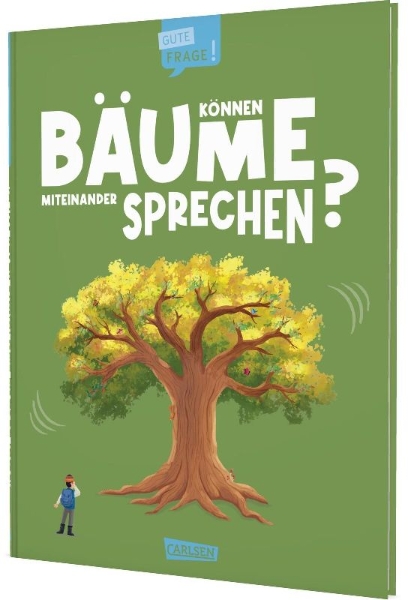 Buchcover und Innenansicht für das Buch: Big Questions Answered: Can trees talk to each other?