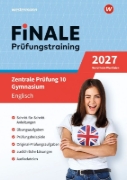 Buchcover und Innenansicht für das Buch: FiNALE Prüfungstraining Zentrale Prüfung 10 Gymnasium Nordrhein-Westfalen. Englisch 2027