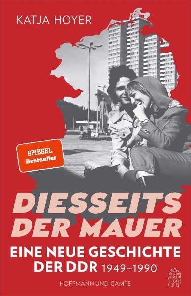 Buchcover und Innenansicht für das Buch: Diesseits der Mauer