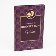Buchcover und Innenansicht für das Buch: "Violet in Bloom: A Novella" in "The Bridgertons: Happily Ever After"