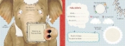 Buchcover und Innenansicht für das Buch: Mein Haufen Freunde - Kindergartenalbum