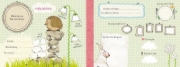Buchcover und Innenansicht für das Buch: Mein Haufen Freunde - Kindergartenalbum