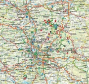 Buchcover und Innenansicht für das Buch: Erlebniswandern mit Kindern Nürnberg - Fränkische Schweiz