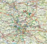 Buchcover und Innenansicht für das Buch: Erlebniswandern mit Kindern Nürnberg - Fränkische Schweiz
