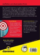 Buchcover und Innenansicht für das Buch: Marketing für Dummies