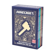 Buchcover und Innenansicht für das Buch: Minecraft 5 Handbook Box-Set