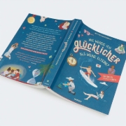 Buchcover und Innenansicht für das Buch: Wie werde ich glücklicher als meine Eltern?