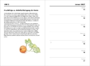 Buchcover und Innenansicht für das Buch: taschenGARTEN 2027