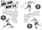 Buchcover und Innenansicht für das Buch: Mein Fußballheld Nick Woltemade - Seine Geschichte, seine Spiele, seine Rekorde