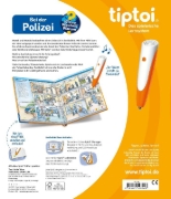 Buchcover und Innenansicht für das Buch: tiptoi® Wieso? Weshalb? Warum? - Bei der Polizei