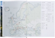 Buchcover und Innenansicht für das Buch: Wanderlust Europa
