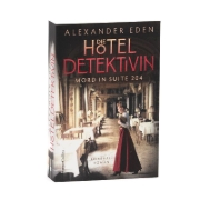 Buchcover und Innenansicht für das Buch: Die Hoteldetektivin