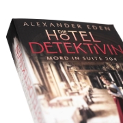 Buchcover und Innenansicht für das Buch: Die Hoteldetektivin