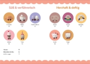 Buchcover und Innenansicht für das Buch: Supercute Food häkeln