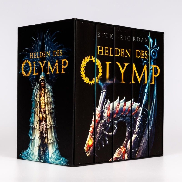 Buchcover und Innenansicht für das Buch: Heroes of the Olympus