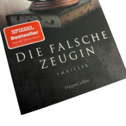 Buchcover und Innenansicht für das Buch: False Witness