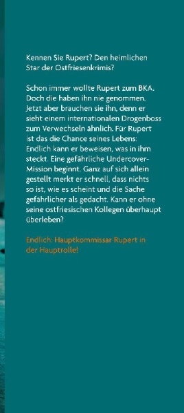 Buchcover und Innenansicht für das Buch: Rupert undercover - Ostfriesische Mission