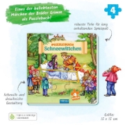 Buchcover und Innenansicht für das Buch: Trötsch Pappenbuch Puzzlebuch Schneewittchen