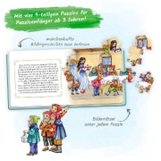 Buchcover und Innenansicht für das Buch: Trötsch Pappenbuch Puzzlebuch Schneewittchen