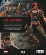 Buchcover und Innenansicht für das Buch: Marvel Studios Cross-Sections