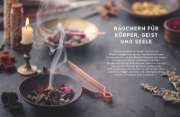 Buchcover und Innenansicht für das Buch: Heilsames Räuchern mit Wildpflanzen