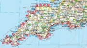 Buchcover und Innenansicht für das Buch: Englands Südwestküste: South West Coast Path