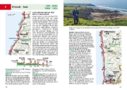 Buchcover und Innenansicht für das Buch: Englands Südwestküste: South West Coast Path