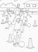 Buchcover und Innenansicht für das Buch: Mein Mal- und Rätselspaß: Fußball