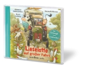Buchcover und Innenansicht für das Buch: Lieselotte auf großer Fahrt