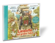 Buchcover und Innenansicht für das Buch: Lieselotte auf großer Fahrt