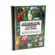 Buchcover und Innenansicht für das Buch: Minecraft: Mobspotter's Encyclopedia. The ultimate Guide to the Mobs of Minecraft