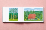 Buchcover und Innenansicht für das Buch: David Hockney. 220 for 2020
