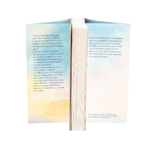 Buchcover und Innenansicht für das Buch: The Wildest Dreams Bookshop