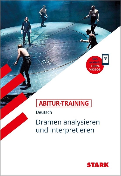 Buchcover und Innenansicht für das Buch: Abitur-Training - Deutsch Dramen analysieren und interpretieren