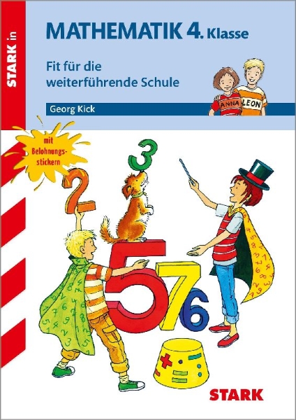 Buchcover und Innenansicht für das Buch: STARK Training Grundschule - Mathematik 4. Klasse - Fit für die weiterführende Schule