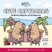 Buchcover und Innenansicht für das Buch: Cute Capybaras