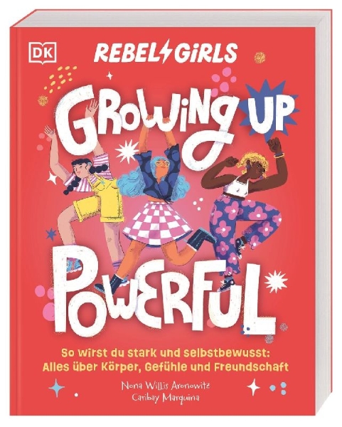Buchcover und Innenansicht für das Buch: Rebel Girls - das Original. Growing up powerful